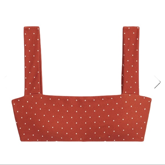 WeWoreWhat Polka-Dot Bandeau Sports Bra NEW - Picture 8 of 9